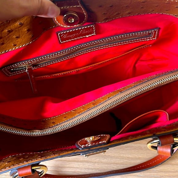 Dooney & Bourke Ostrich Tammy Tote - Picture 9 of 9